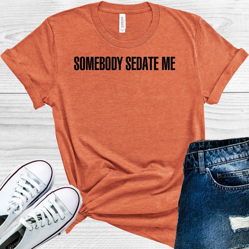 Grey's Anatomy: Somebody Sedate Me Graphic Tee product image 1