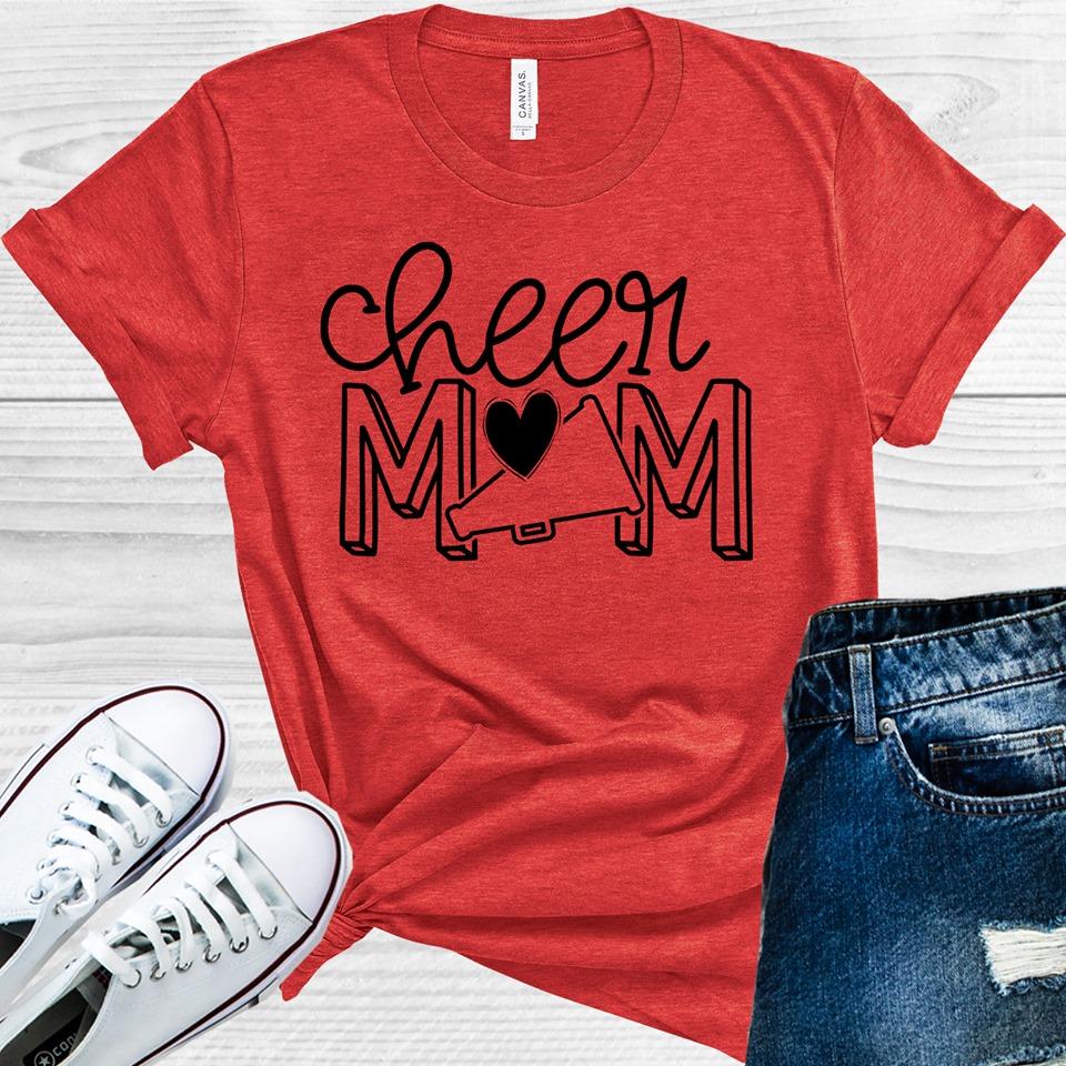 Cheer Mom Graphic Tee product image 1