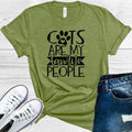 Cats are My Favorite People Graphic Tee product image 1