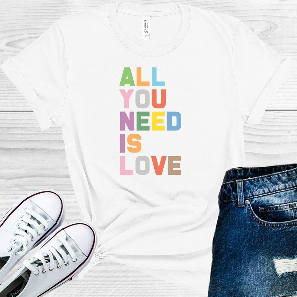 All You Need is Love Graphic Tee product image 1