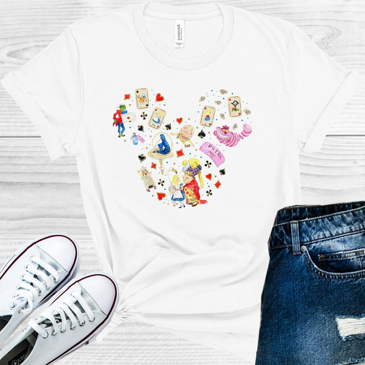 Alice in Wonderland Graphic Tee product image 1