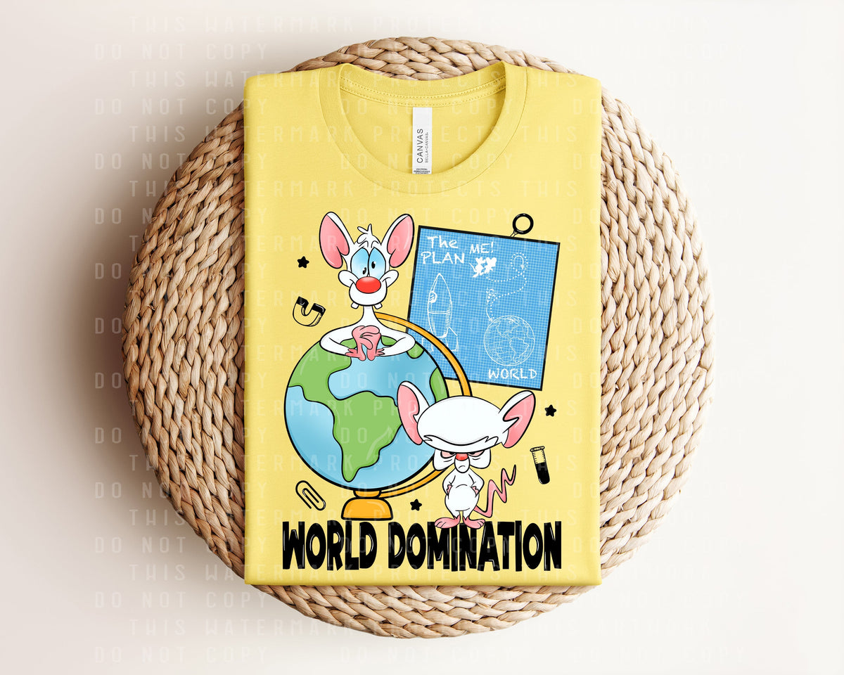 World Domination Graphic Tee product image 1