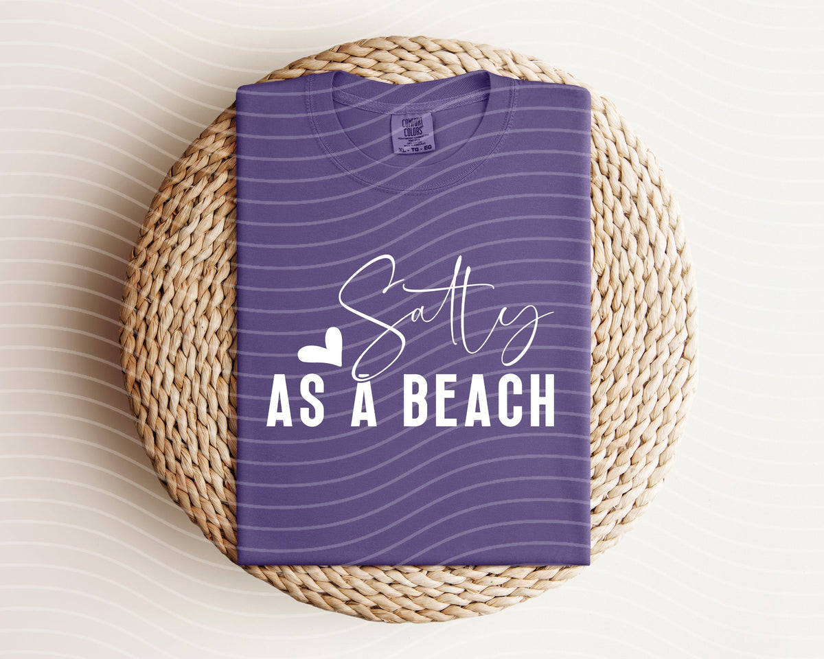 Salty as a Beach Graphic Tee product image 1