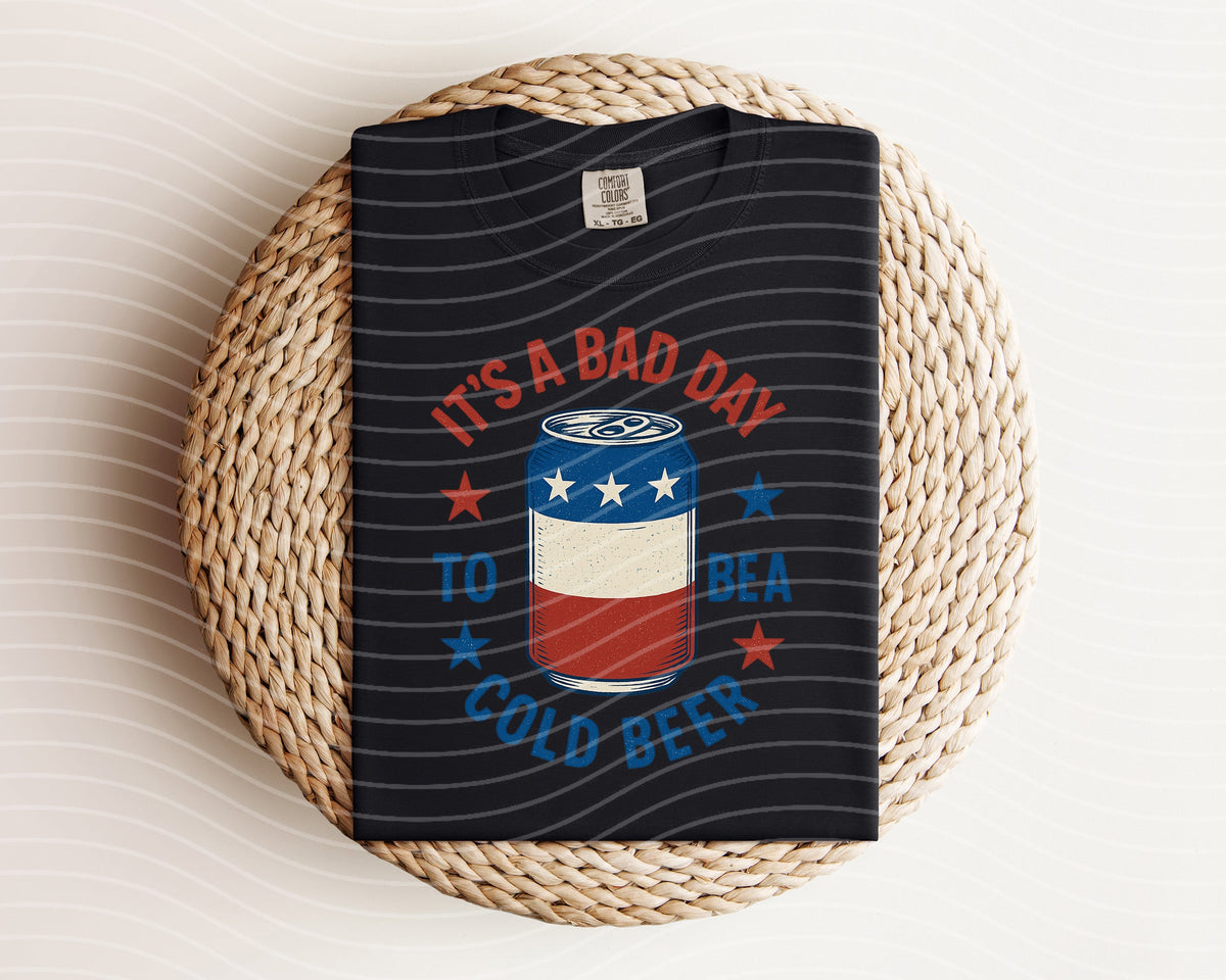 It's a Bad Day to Be a Cold Beer Graphic Tee product image 1