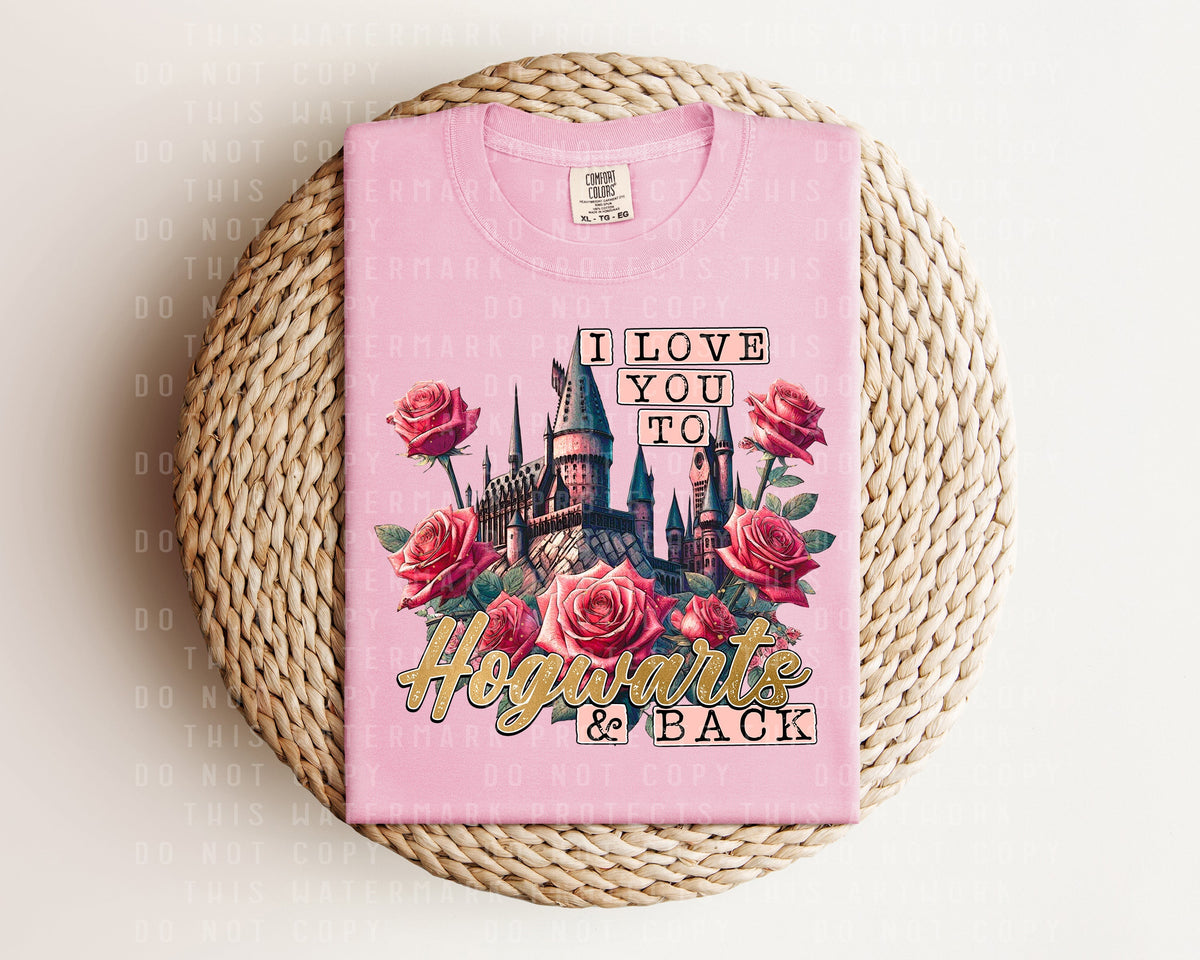 I Love You to Hogwarts & Back Graphic Tee product image 1
