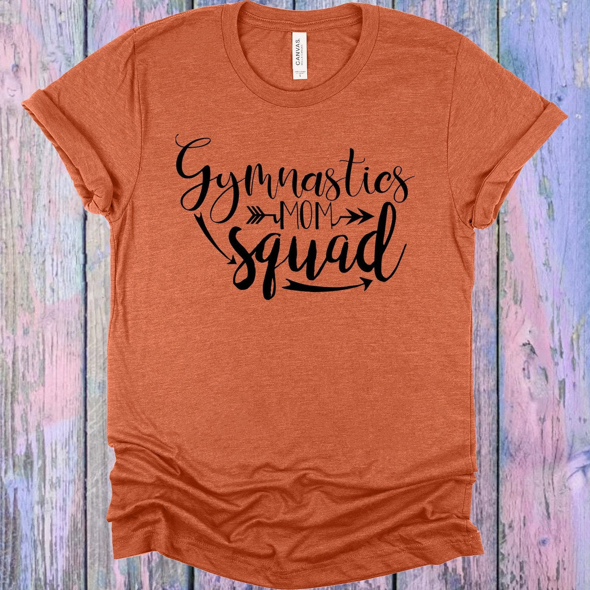 Gymnastics Mom Squad Graphic Tee product image 1