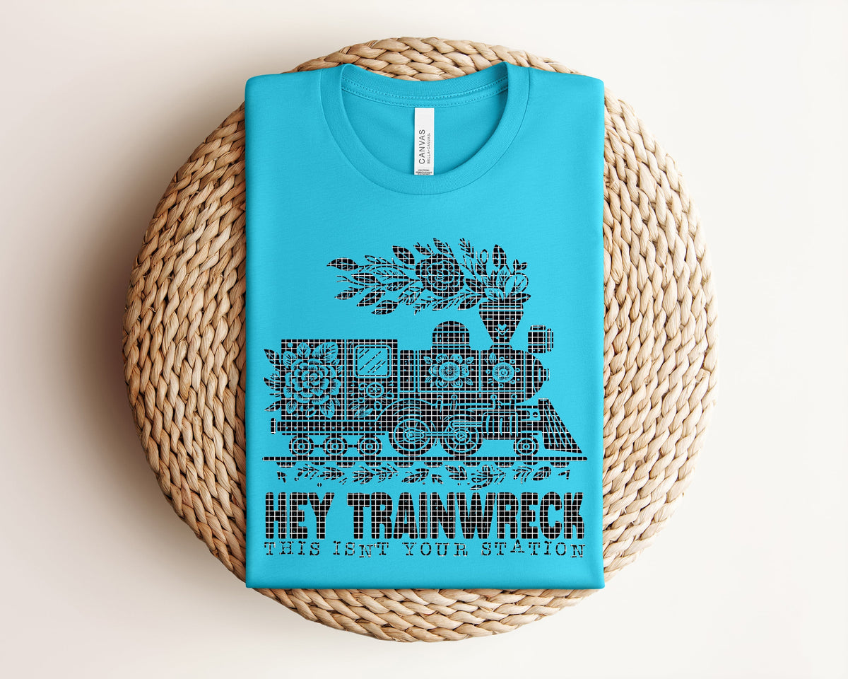 Hey Trainwreck Graphic Tee product image 1