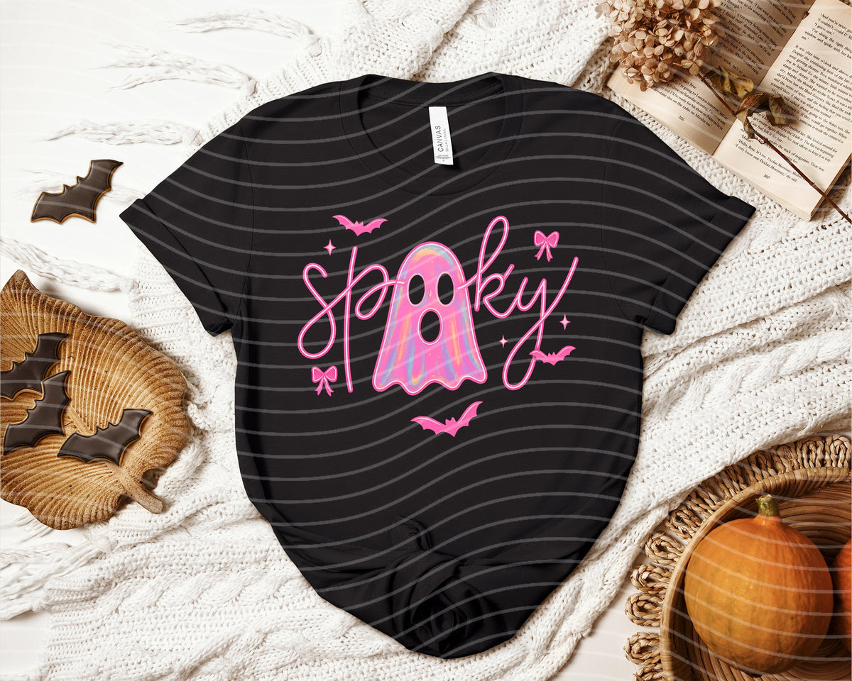 Iridescent Spooky Ghost Graphic Tee product image 1