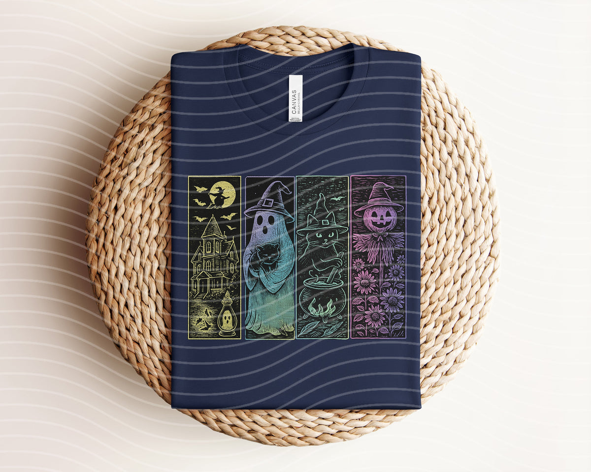 Spooky Panels Graphic Tee product image 1