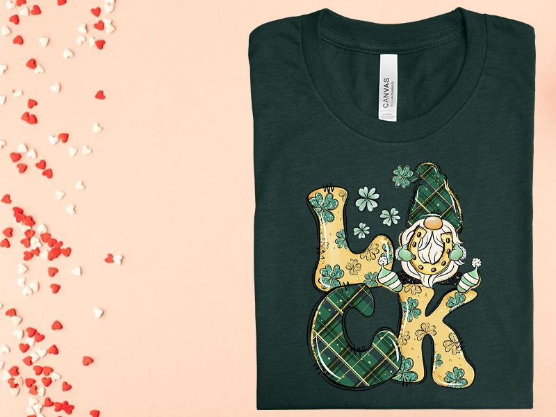 Luck Gnome Graphic Tee product image 1