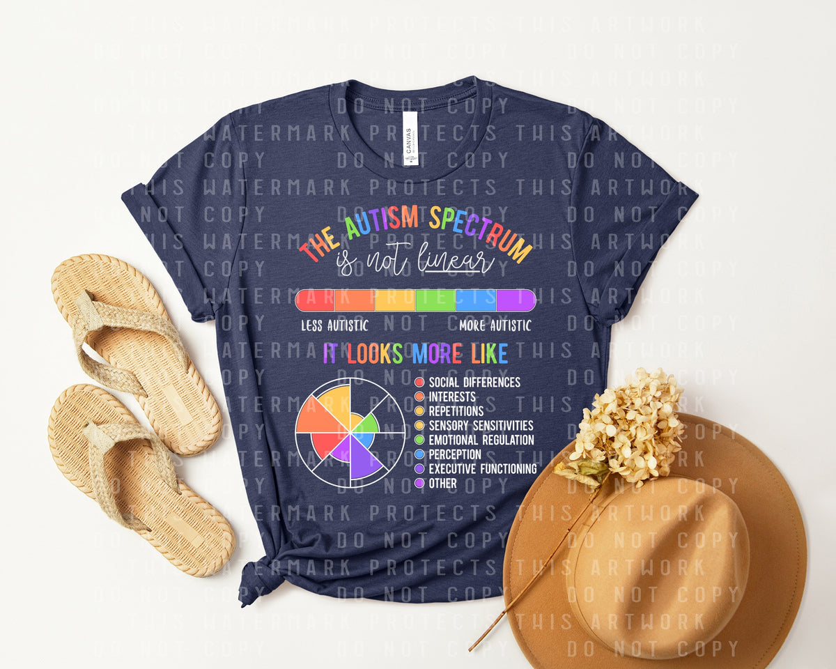 The Autism Spectrum Graphic Tee product image 1