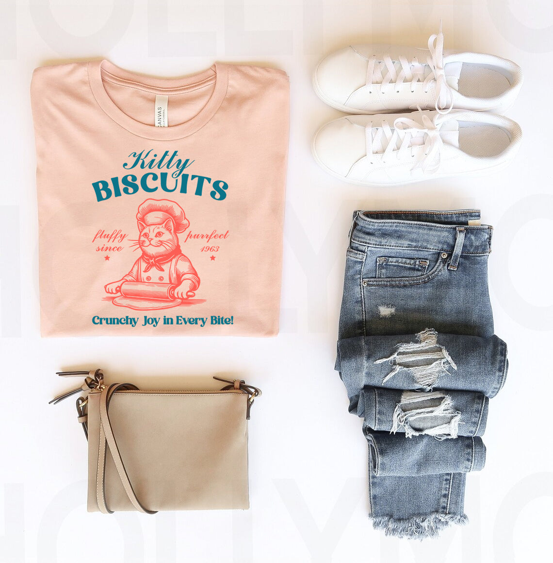 Kitty Biscuits Graphic Tee product image 1