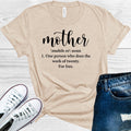 Mother Definition Graphic Tee product image 1