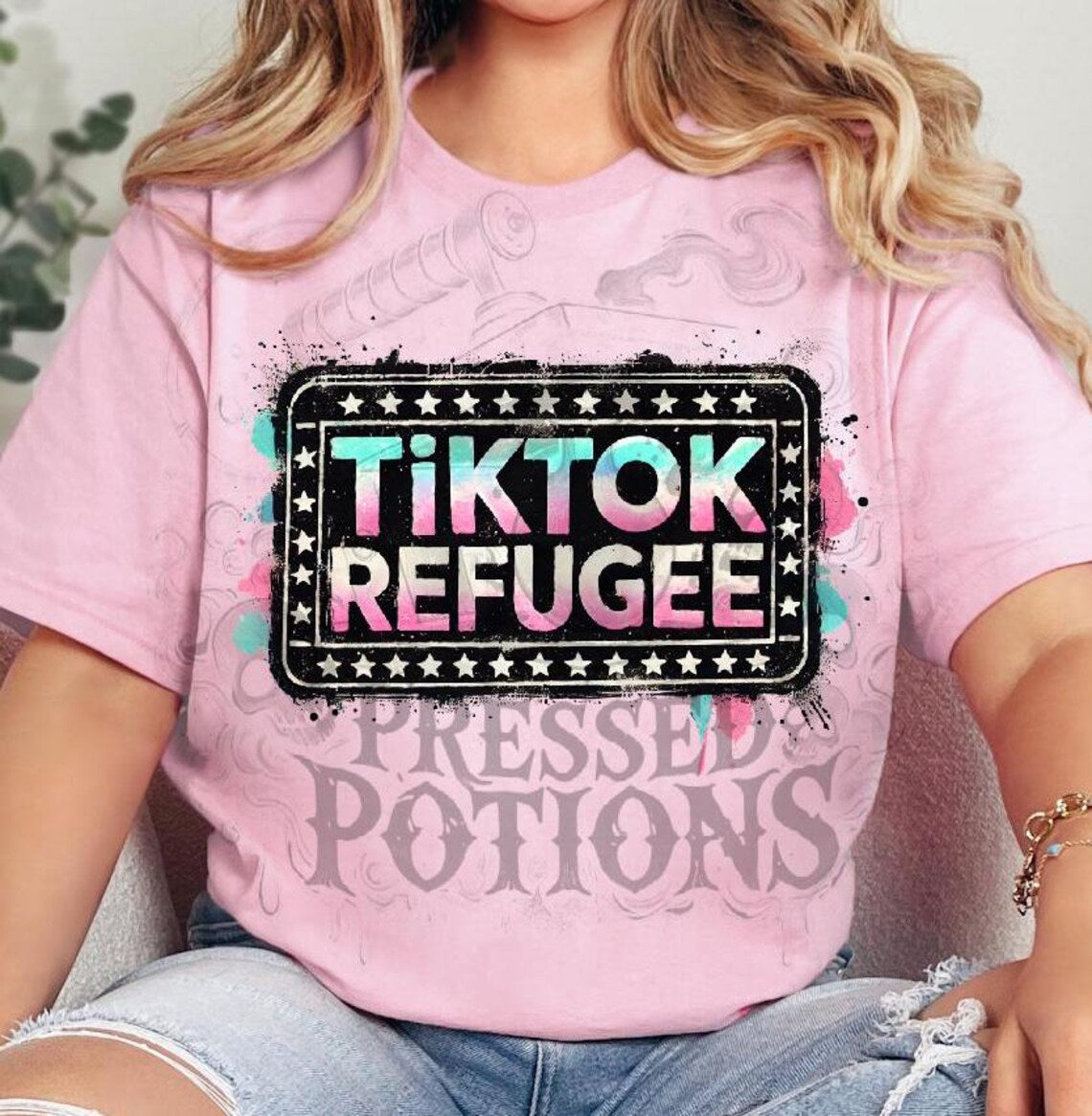 TikTok Refugee Graphic Tee product image 1