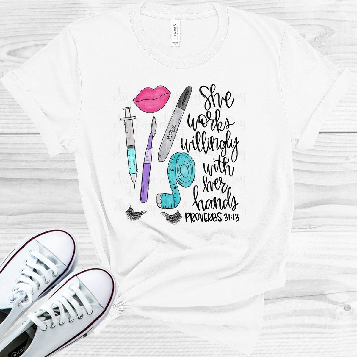 She Works Willingly with Her Hands - Plastic Surgeon product image 1