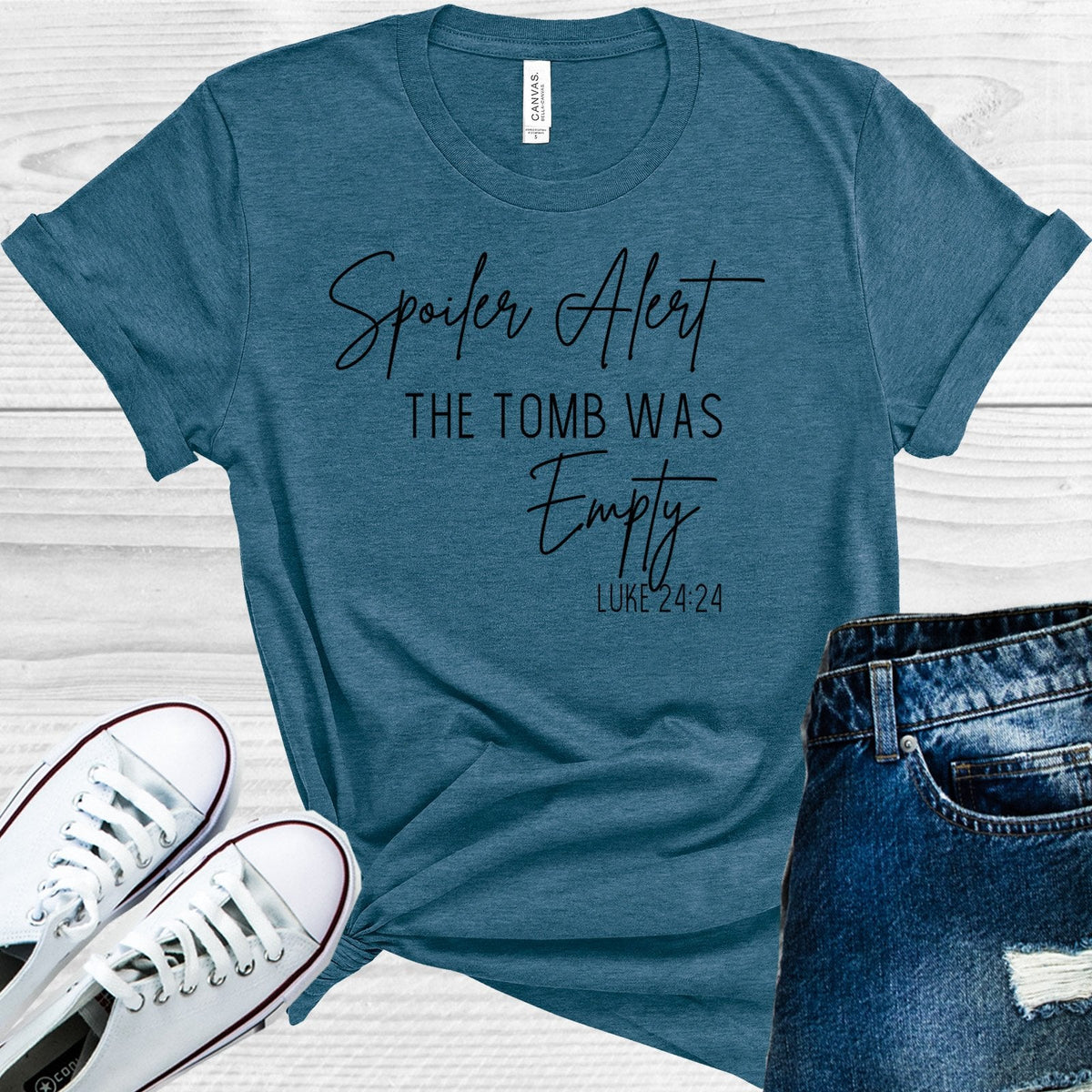 Spoiler Alert The Tomb Was Empty Graphic Tee product image 1