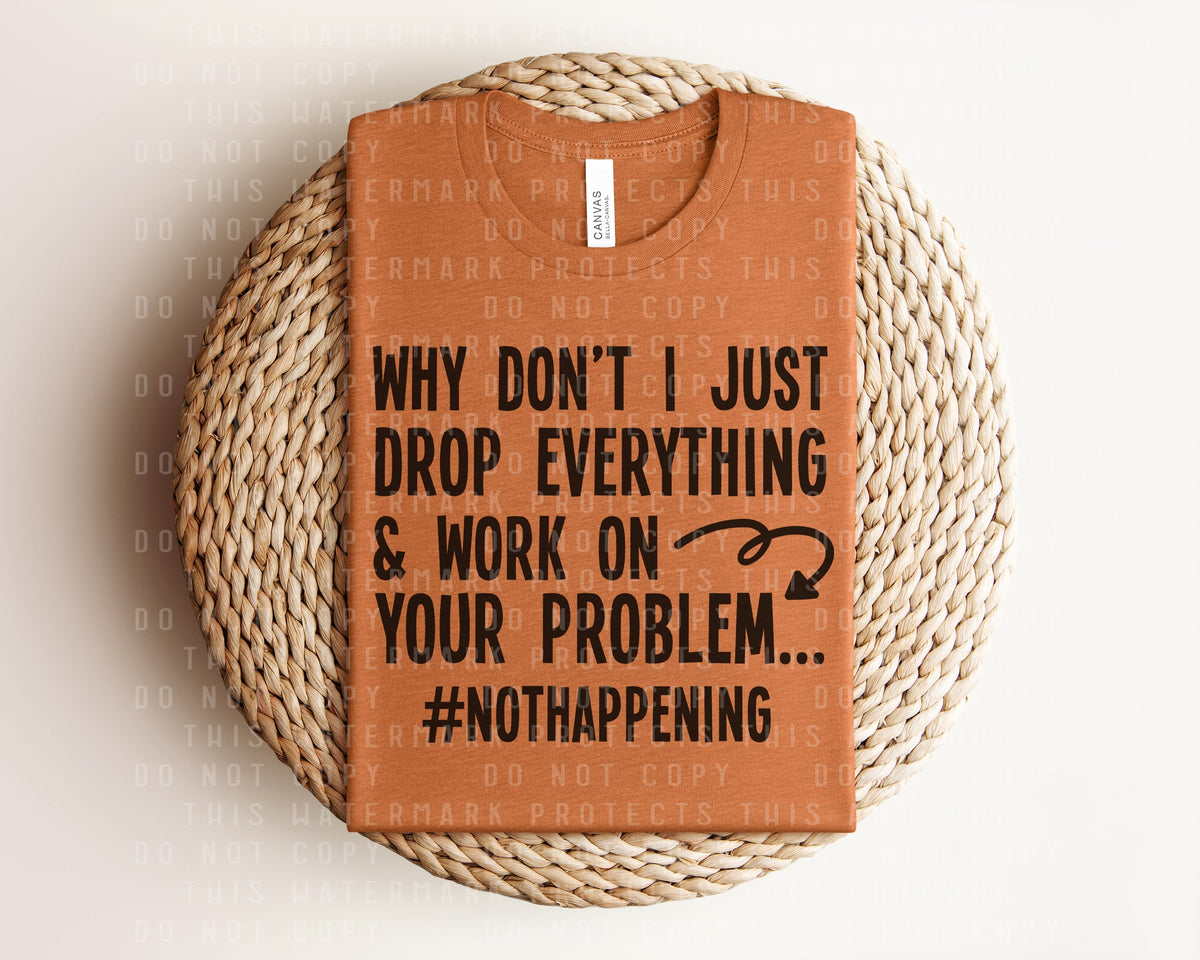 Why Don't I Just Drop Everything and Work on Your Problem product image 1