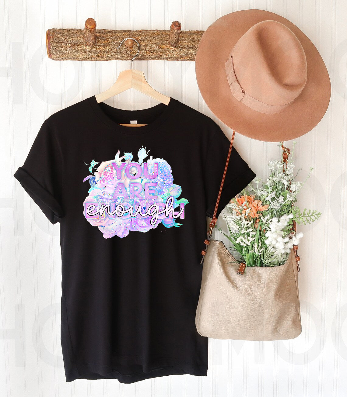 You are Enough Graphic Tee product image 2