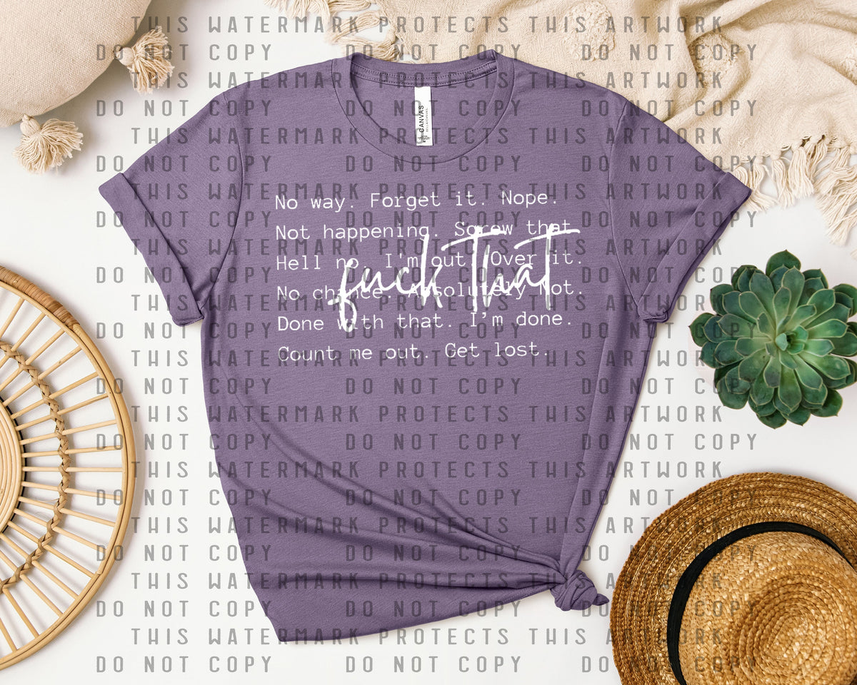 Forget It Graphic Tee product image 1