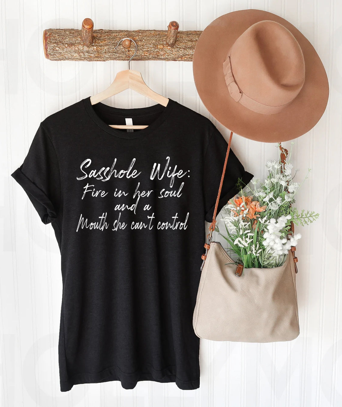 Sasshole Wife: Fire in Her Soul and a Mouth She Can't product image 1