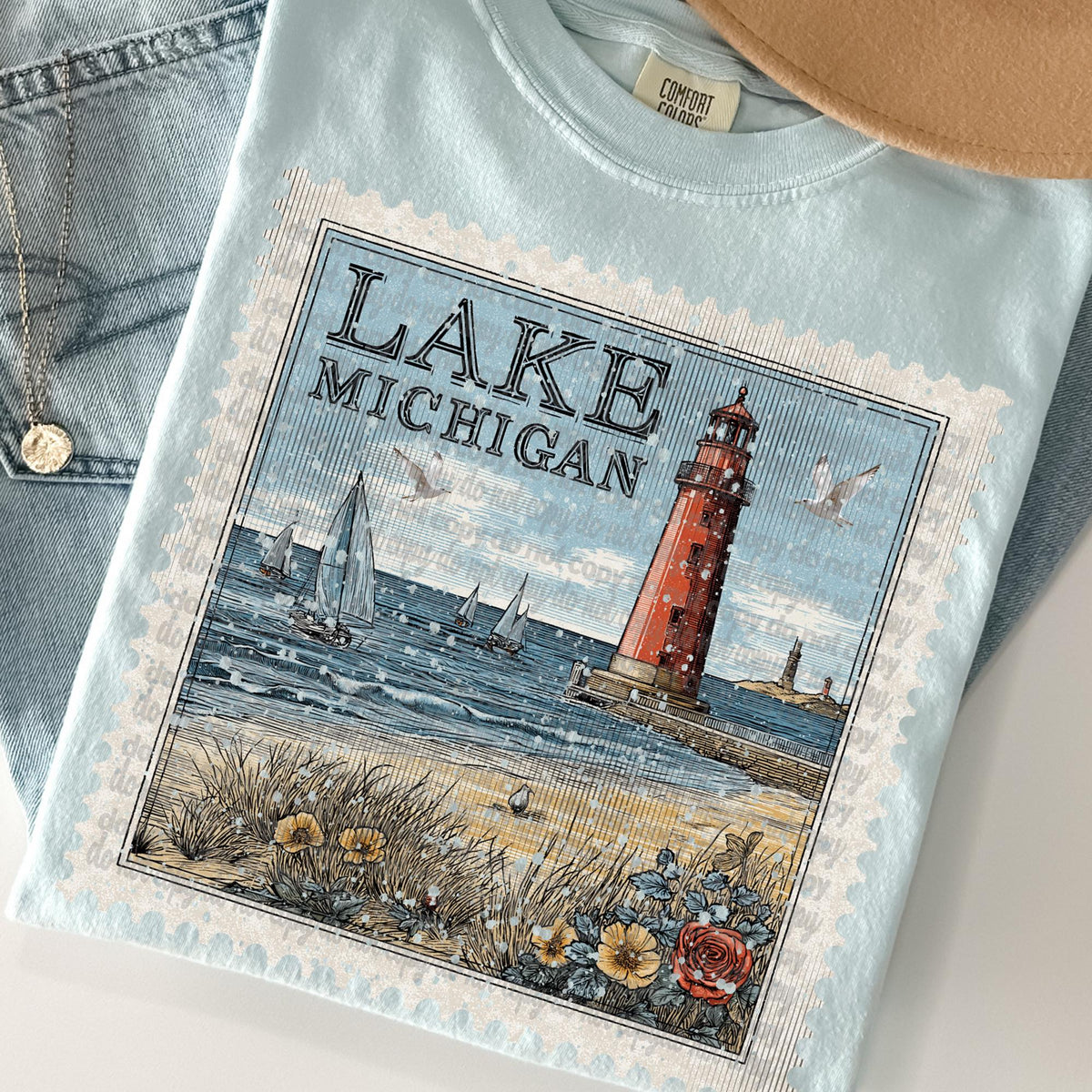Lake Michigan Graphic Tee product image 1