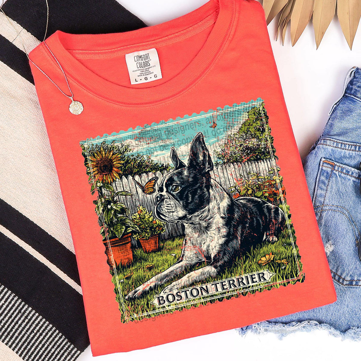 Boston Terrier Graphic Tee product image 1