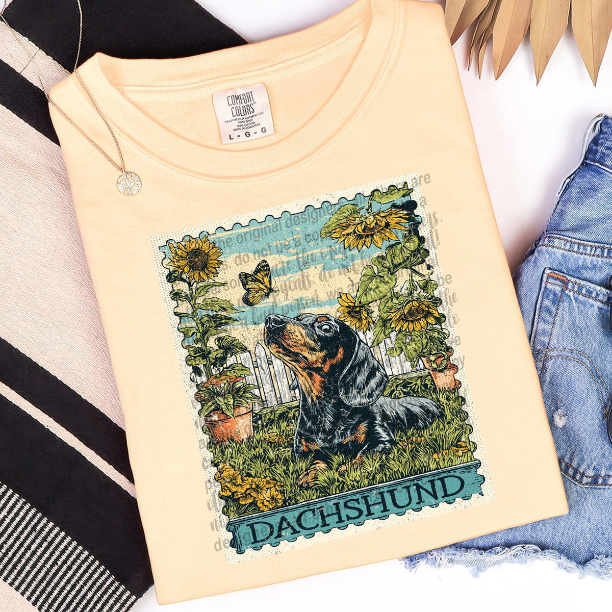 Dachshund Graphic Tee product image 1