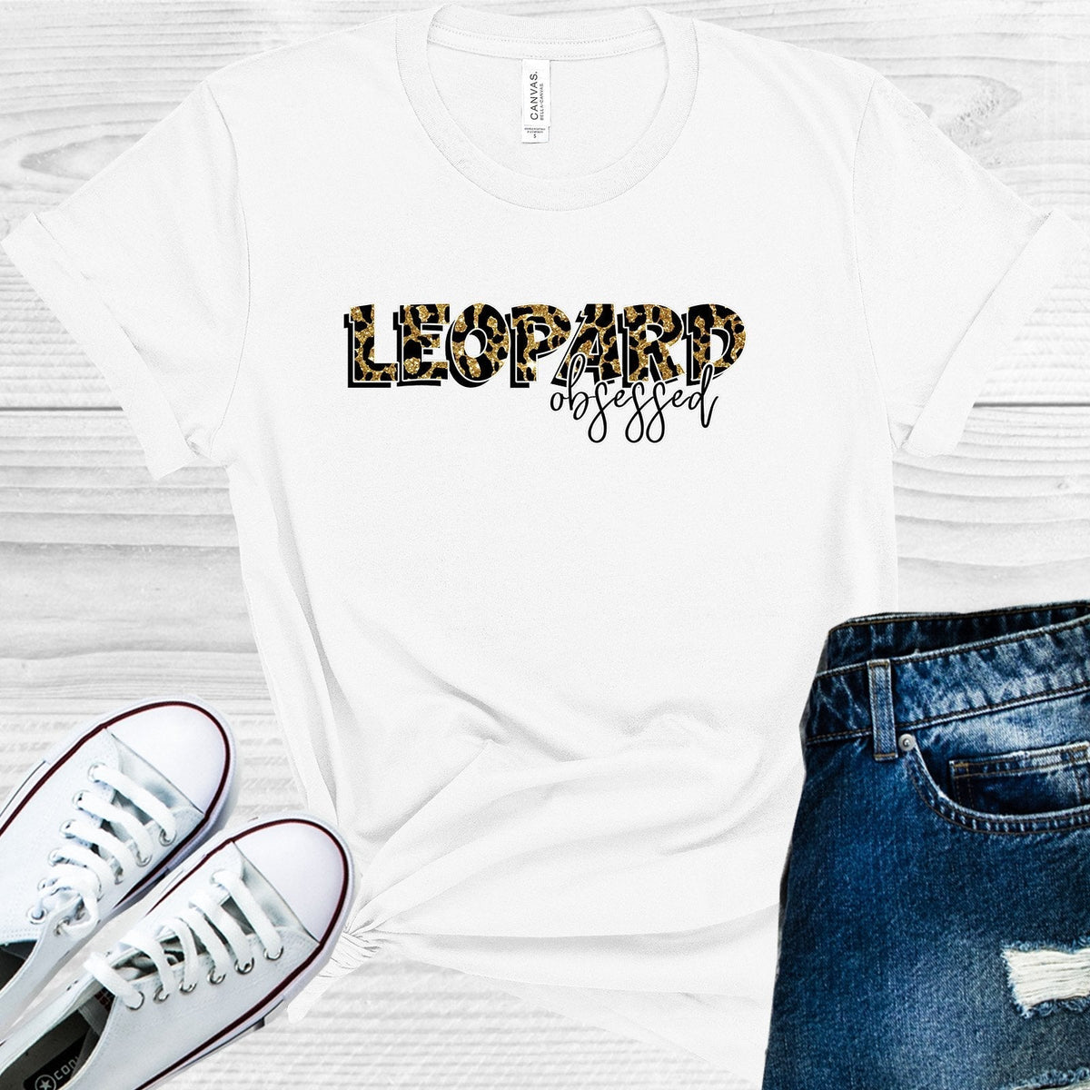 Leopard Obsessed Graphic Tee product image 1