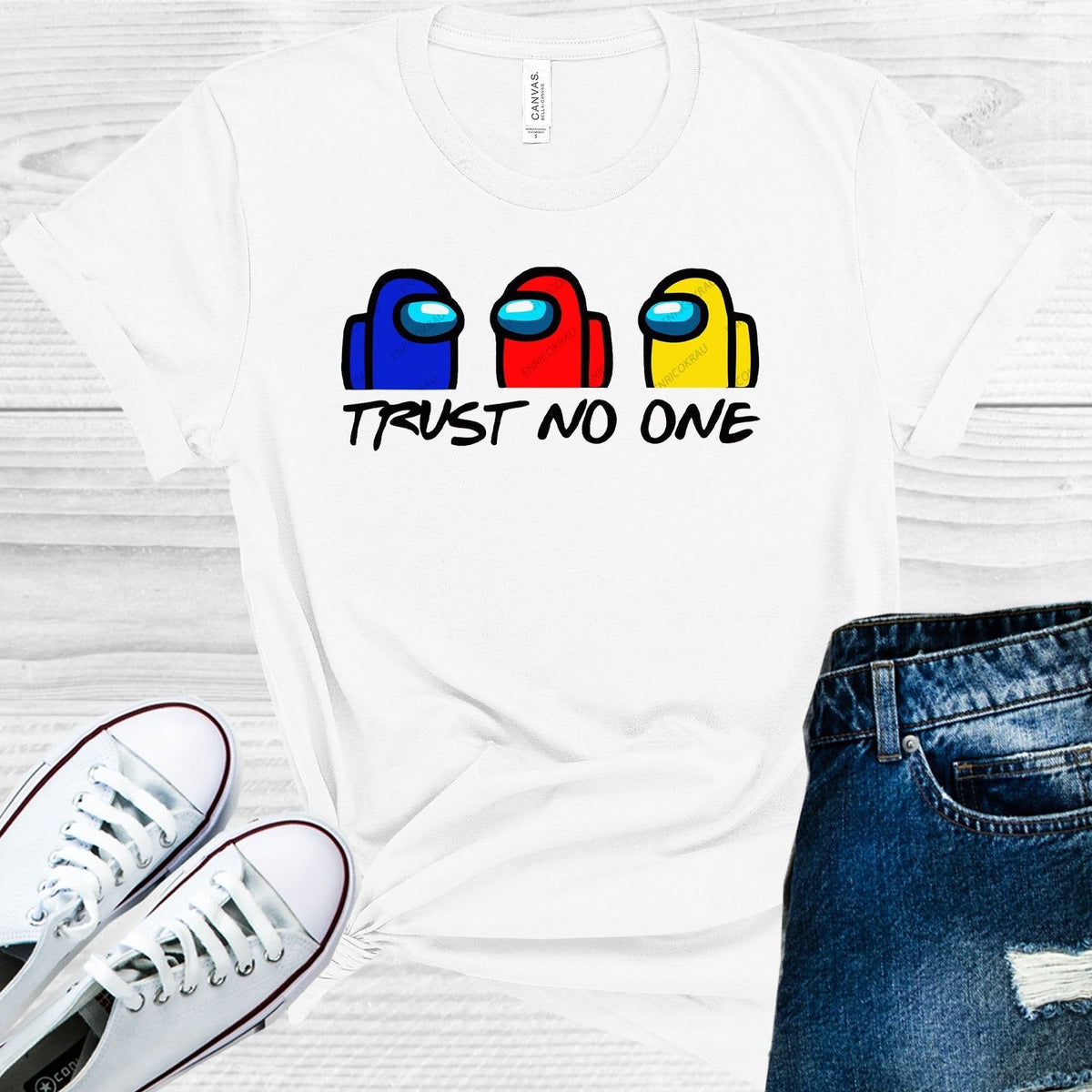 Trust No One Graphic Tee product image 1